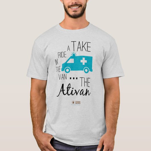 T-shirt Faites un tour dans la pièce en t d'AtiVan (Devant)