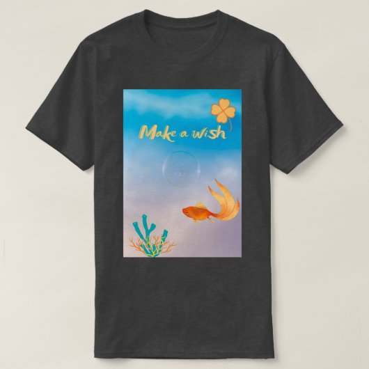 T-shirt Faites un voeu (Design devant)