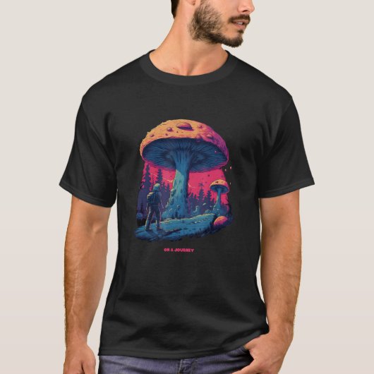 T-shirt Faites un voyage dans un champignon, Nature Lover (Devant)