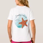 T-shirt Faites Une Différence, Histoire De Starfish. (Dos)
