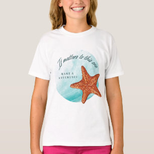 T-shirt Faites Une Différence, Histoire De Starfish.