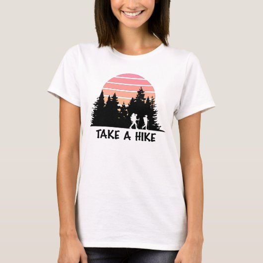 T-shirt Faites une randonnée (Devant)
