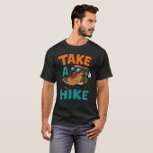 T-shirt Faites une randonnée drôle (Devant entier)