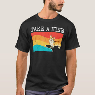 T-shirt Faites une randonnée Pembroke Welsh Corgi Graphiqu