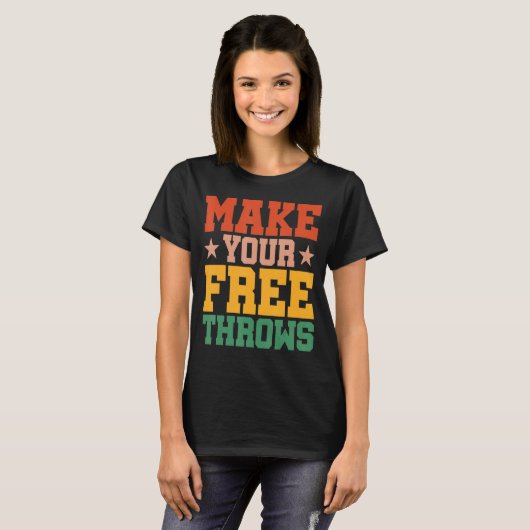 T-shirt Faites vos jetons libres (Devant entier)