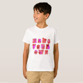 T-shirt Faites votre propre coeur Art Design d'impression (Devant entier)