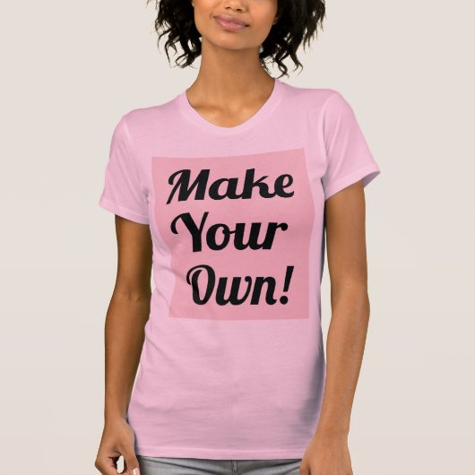 T-shirt Faites votre propre impression personnalisée (Devant)