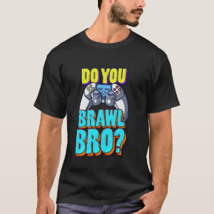 T-shirt Faites-vous des bagarres, frère, vêtements de joue