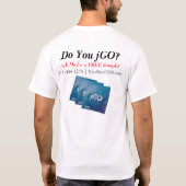 T-shirt Faites-vous JGO ? Chemises de vente (Dos)