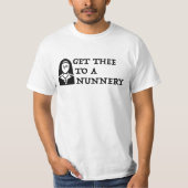 T-shirt 'Faites-Vous Partir Dans Une Nonce, Allez' Citatio (Devant)