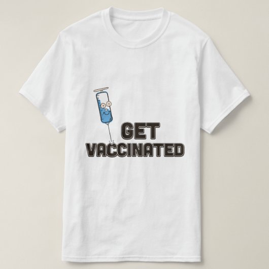 T-shirt Faites-vous vacciner (Design devant)