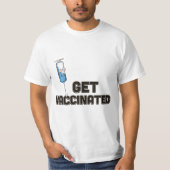 T-shirt Faites-vous vacciner (Devant)