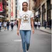 T-shirt Faith, Family, Coffee