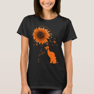 T-shirt Faith Hope combattre l'amour Eléphant Leucémie de 