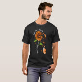 T-shirt Faith Hope Fight Love Elephant Multiple Sclerosis  (Devant entier)