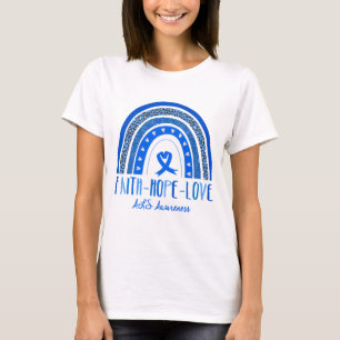 T-shirt Faith Hope Love ALS Awareness