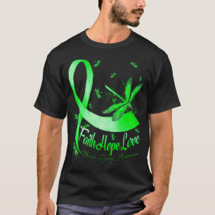 T-shirt Faith Hope Love Cerveau Brain Injury Sensibilisati