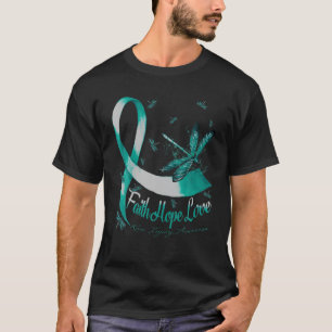 T-shirt Faith Hope Love Knee Injury