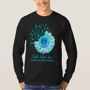 T-shirt Faith Hope Love Neuralgie Trigeminal Sensibilisati