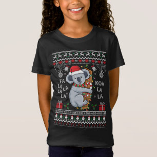 T-Shirt Faith Hope Love Snowman Christmas Pajama mignonne