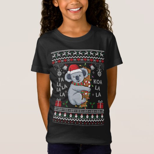 T-Shirt Faith Hope Love Snowman Christmas Pajama mignonne (Devant)