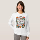 T-shirt Faith Lights My Path Christian Art - Inspirational (Devant entier)