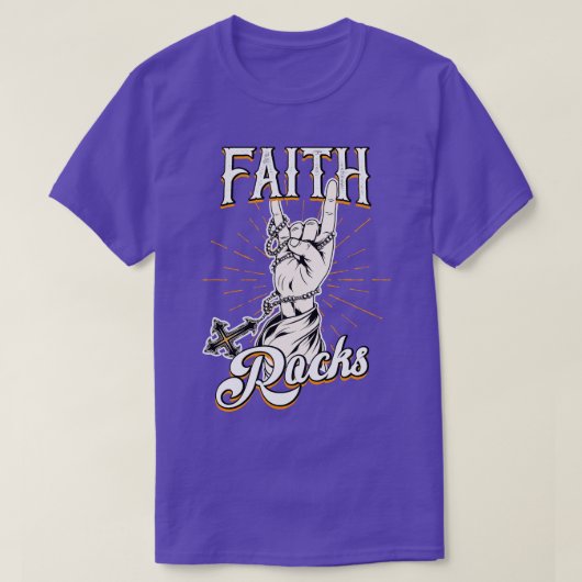 T-shirt Faith Rocks (Design devant)