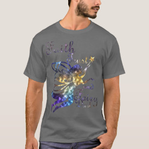 T-shirt Faith Trust et Fairy Dust Galaxy Tee - shirt