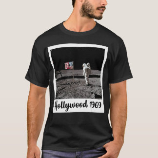 T-shirt Fake Moon Landing Hollywood LA Conspiration est am