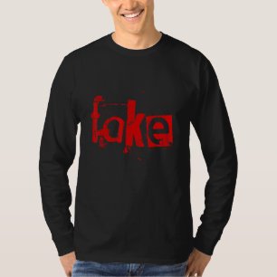 T-shirt Fake Punk Emo Goth Lourd Metal Streetwear