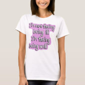 T-shirt Faking bien Invisible (Devant)