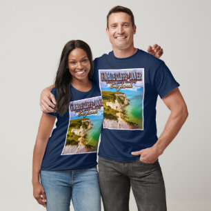 T-SHIRT FALAISES BLANCHES DE DOVER - DOVER KENT ANGLETERRE