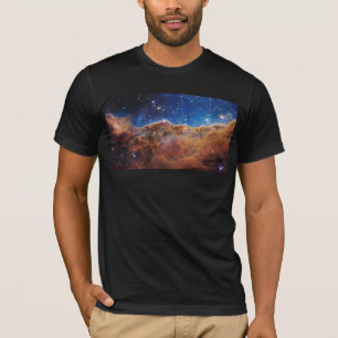 T-shirt Falaises cosmiques Carina Nebula Space Webb Telesc