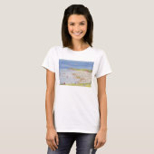 T-shirt Falaises et baie (Devant entier)