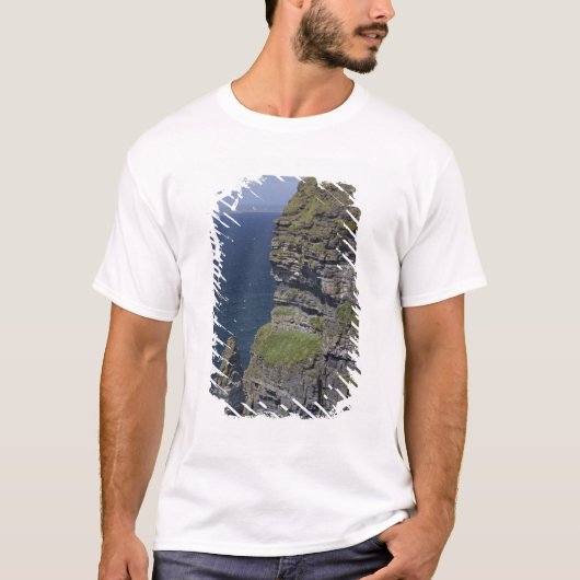 T-shirt Falaises Pittoresques de Moher et tour O'Brien (Devant)