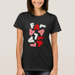 T-shirt Falalala de Noël branché coloré