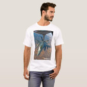 T-SHIRT FALCON DE COMBAT F-16C (Devant entier)