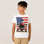 T-SHIRT FALCON DE COMBAT F-16C (Devant entier)