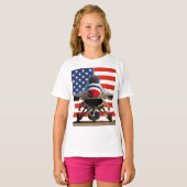 T-SHIRT FALCON DE COMBAT F-16C (Devant entier)
