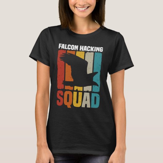 T-shirt Falcon Hacking Squad (Devant)