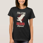 T-shirt Falcon Hacking Squad Falconry (Devant)