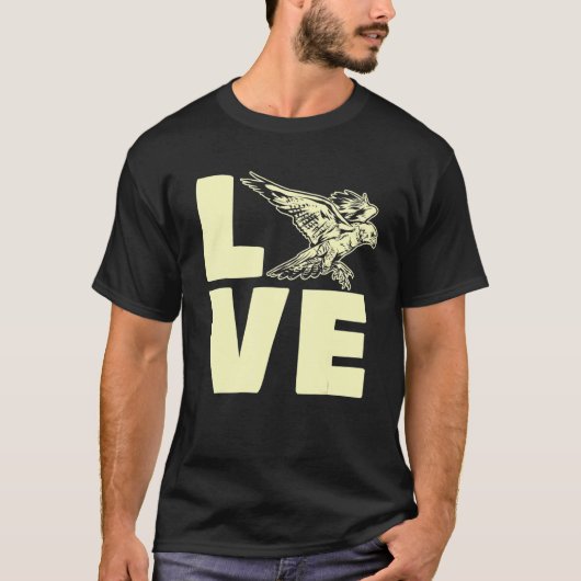 T-shirt Falcon Lover (Devant)