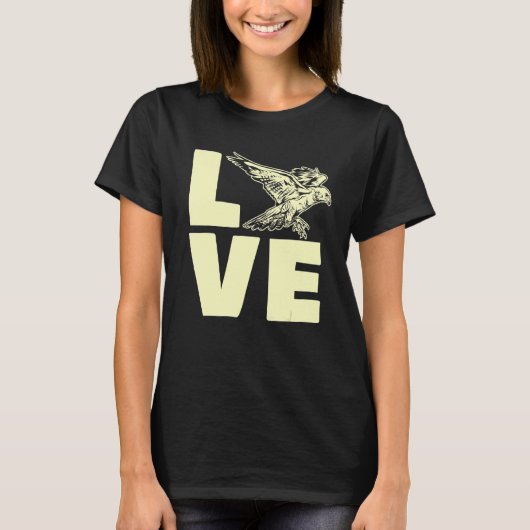 T-shirt Falcon Lover (Devant)