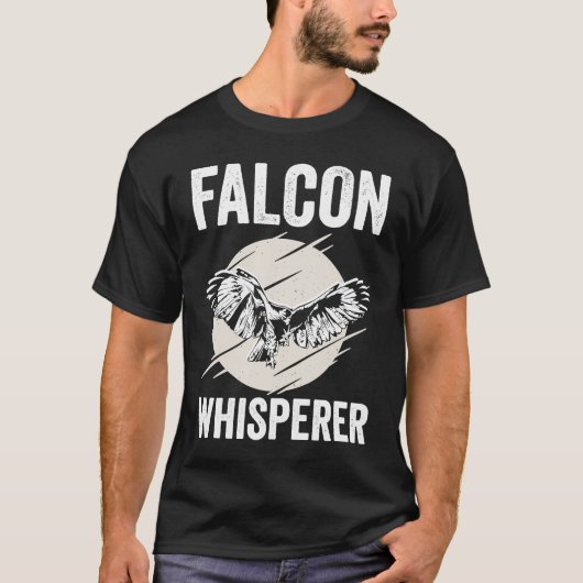 T-shirt Falcon Whisperer Falconry (Devant)