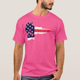 T-shirt Falconer américain