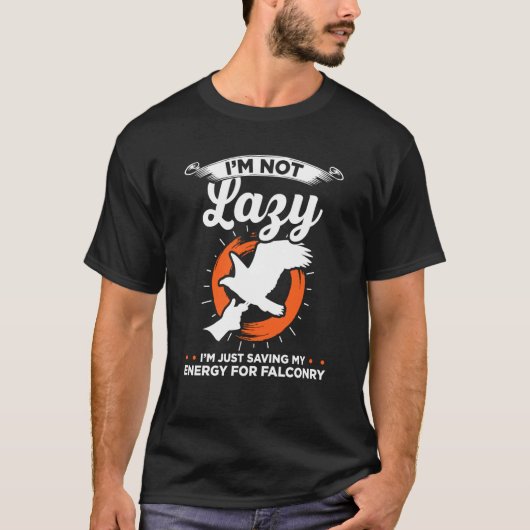 T-shirt Falconer Chasseur Falconer Tracker Chasse au canar (Devant)