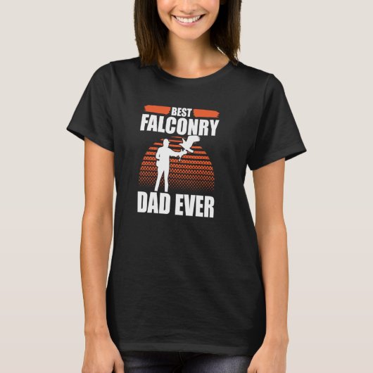 T-shirt Falconer Chasseur Falconer Tracker Chasse au canar (Devant)