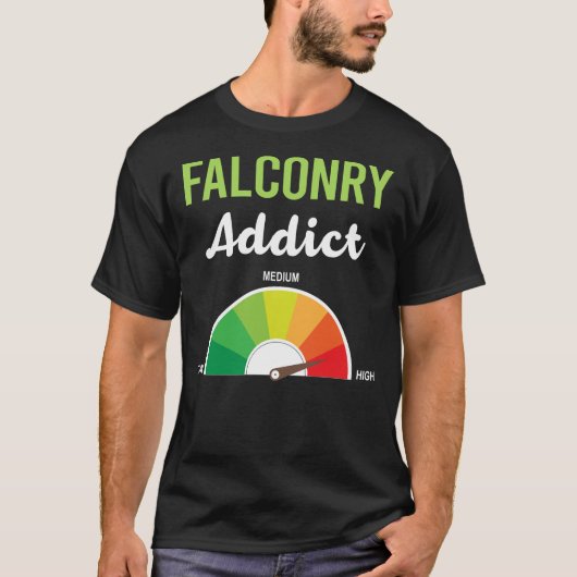 T-shirt Falconer de la dépendance (Devant)