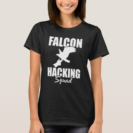 T-shirt Falconer Falcon Hunter Falconer Tracker Duck Hunte (Devant)