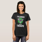T-shirt Falconer Falcon Hunter Falconer Tracker Duck Hunte (Devant entier)